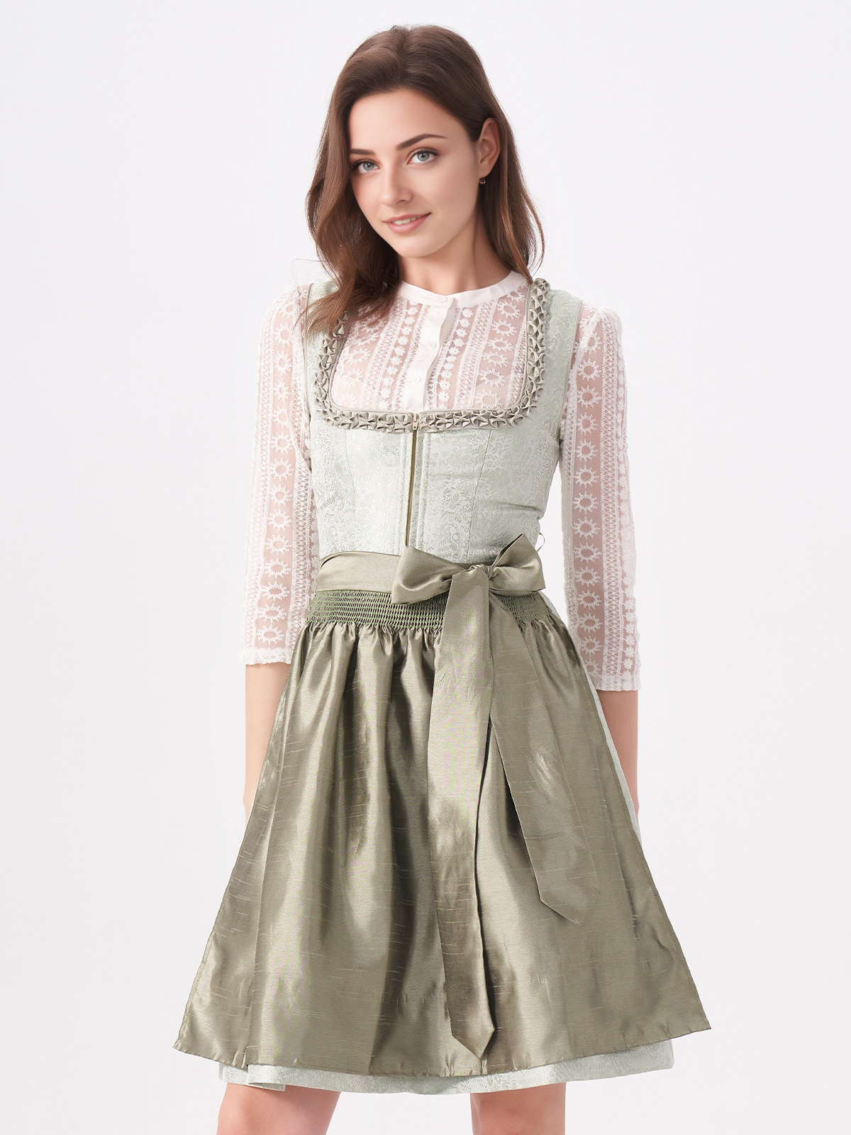 Dirndl 2024 Grün in eleganter Ausführung