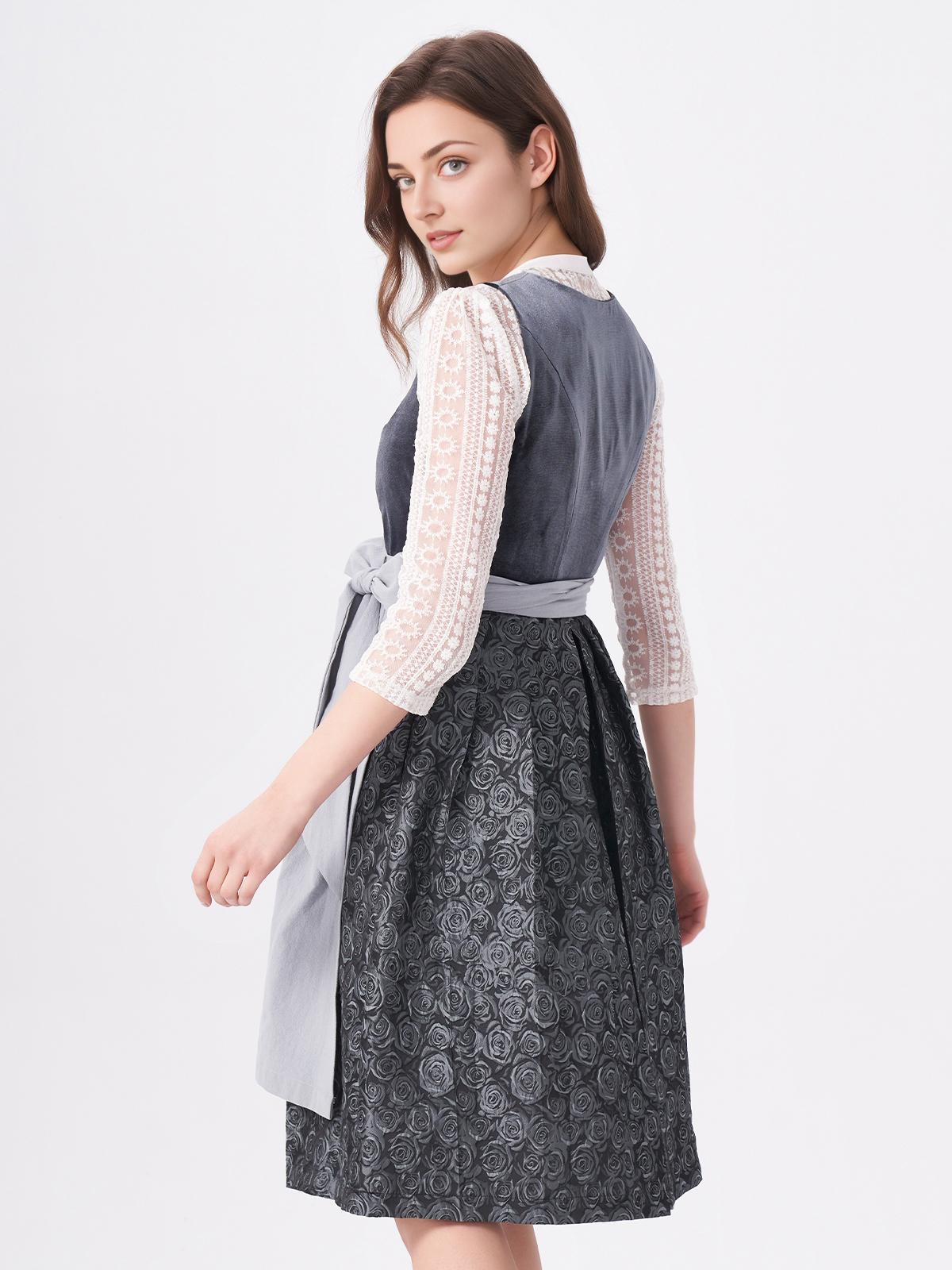 Helles Dirndl in Blau