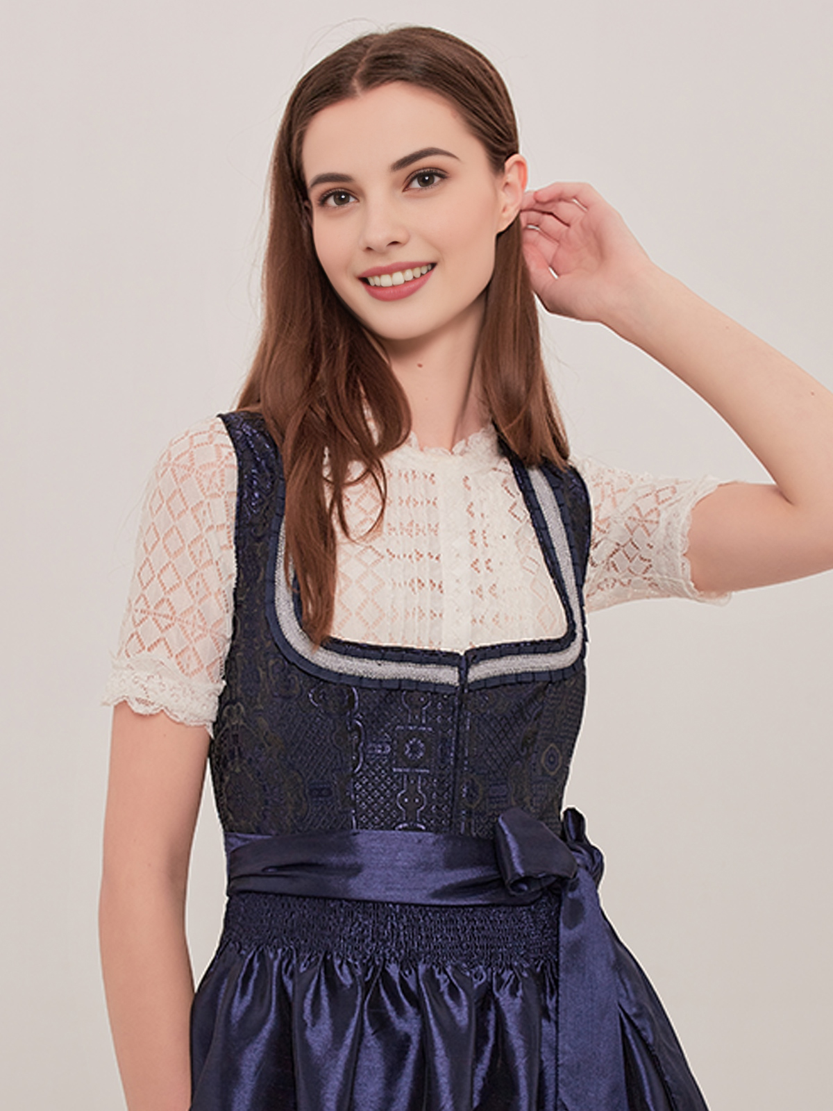 Dirndl in Blau