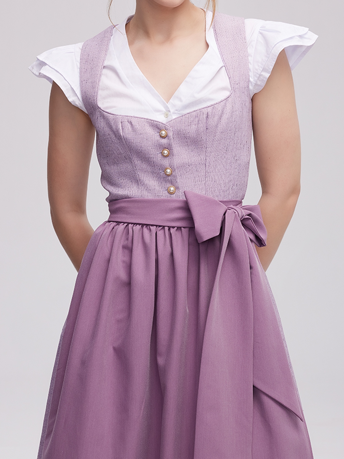 70 cm Dirndl in Lila