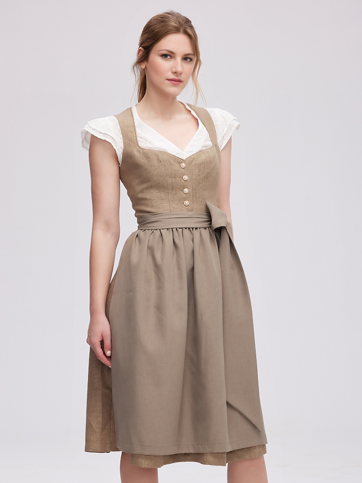 Dirndl beige grün – Naturverbunden und stilvoll