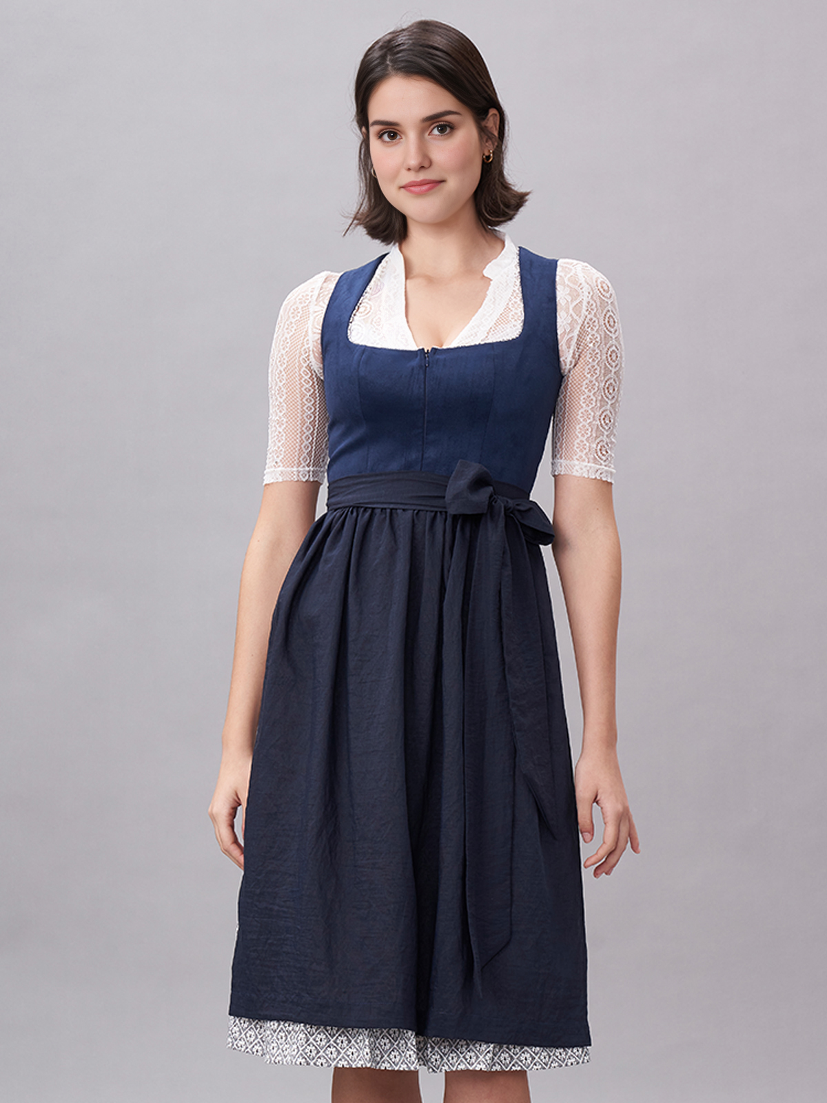 Dirndl in Blau