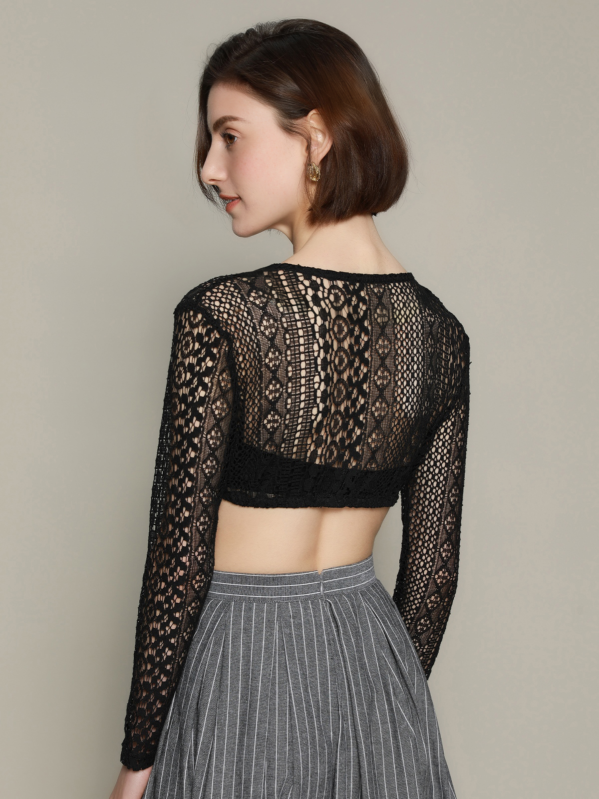 Modernes Dirndl in Schwarz