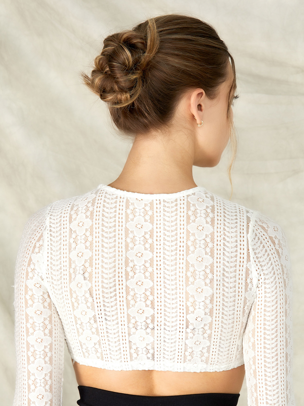 Dirndl mit Reißverschluss in Weiß