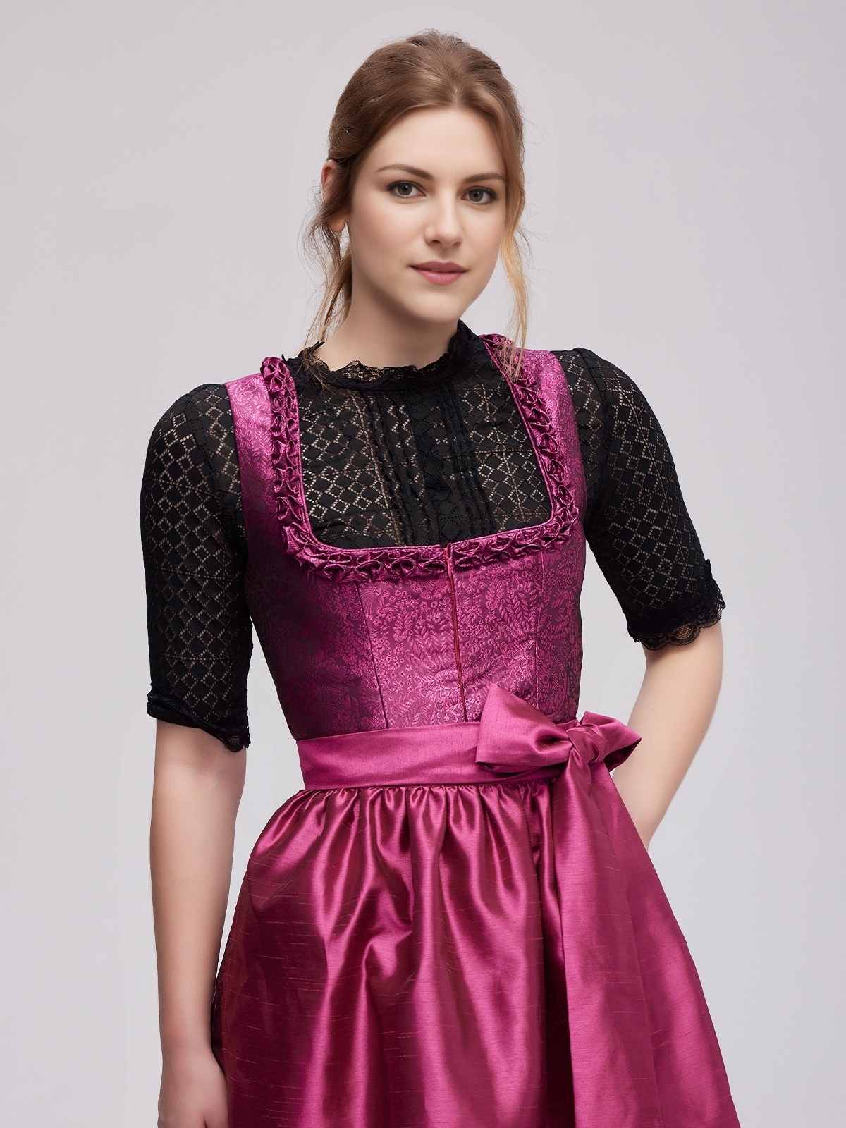 Rose Dirndl in zartem Pink