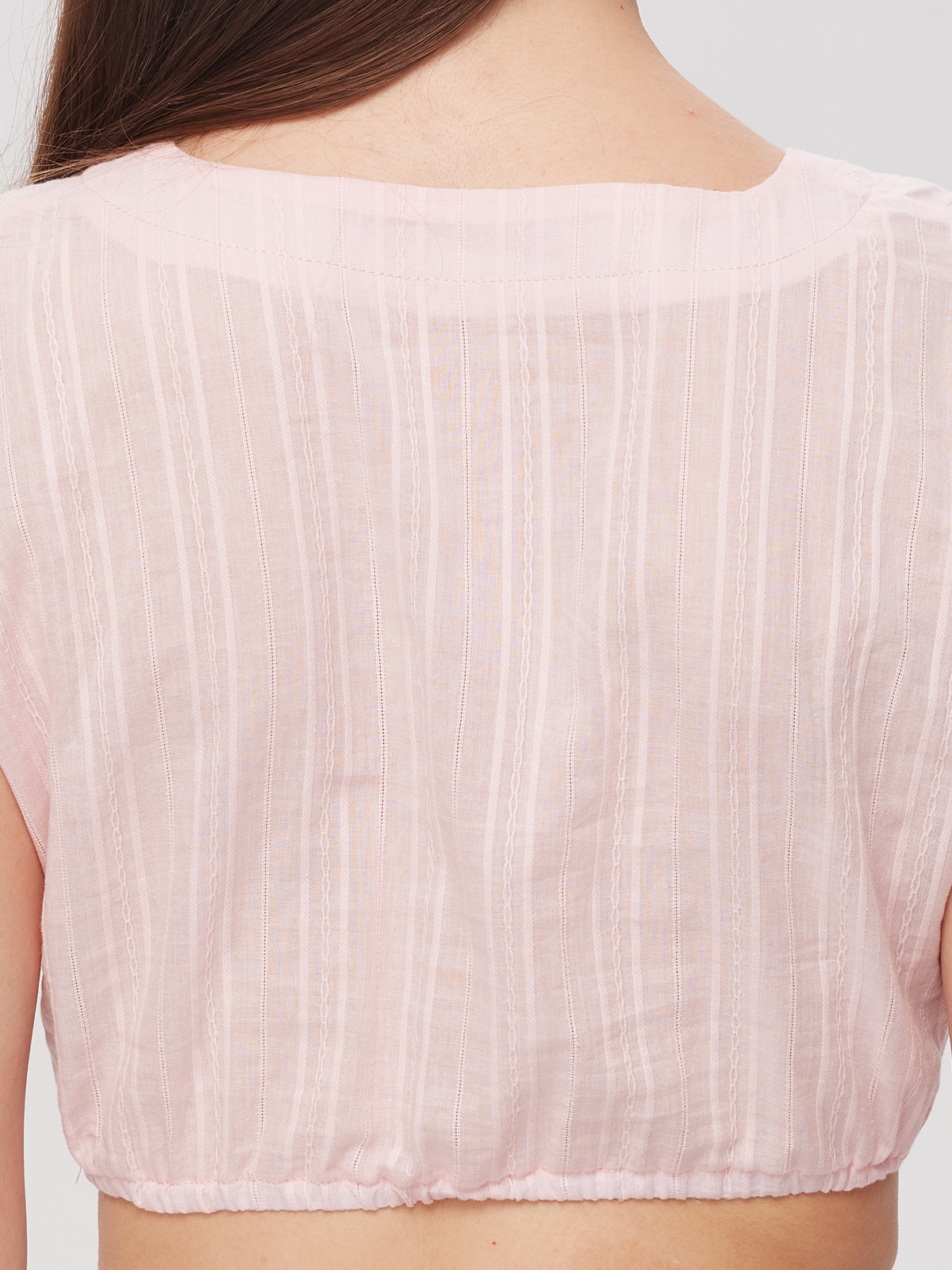 Dirndl Bluse in Rosa